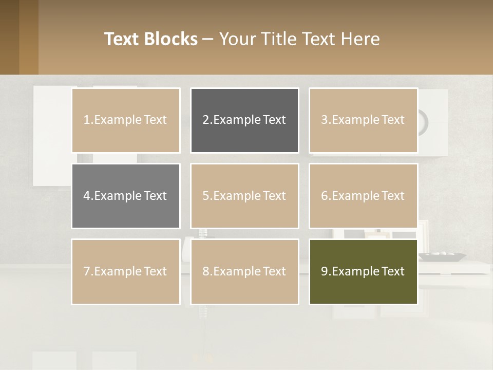 Room Interior PowerPoint Template