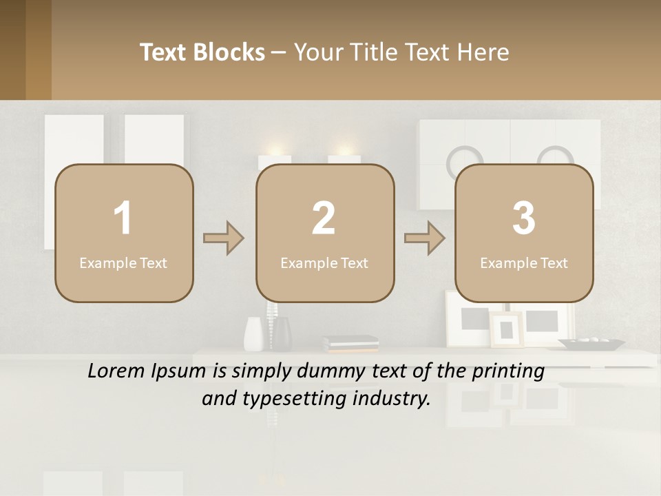 Room Interior PowerPoint Template