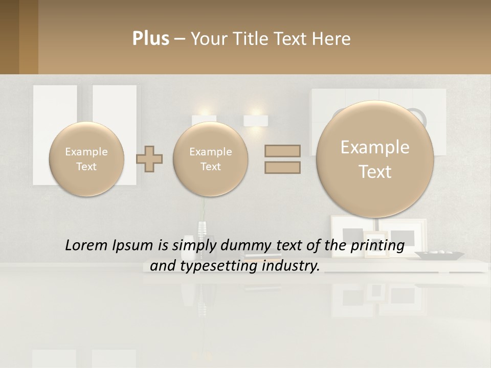 Room Interior PowerPoint Template