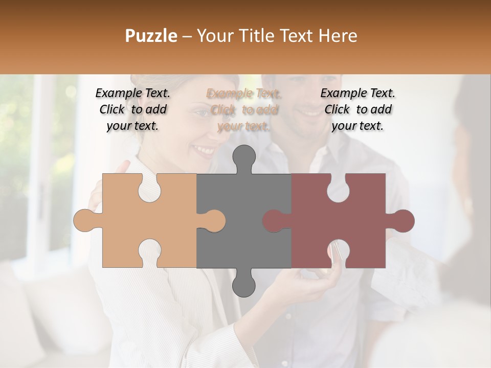 Handing Over House Keys PowerPoint Template