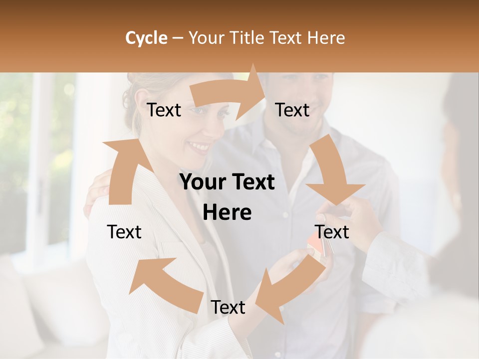 Handing Over House Keys PowerPoint Template
