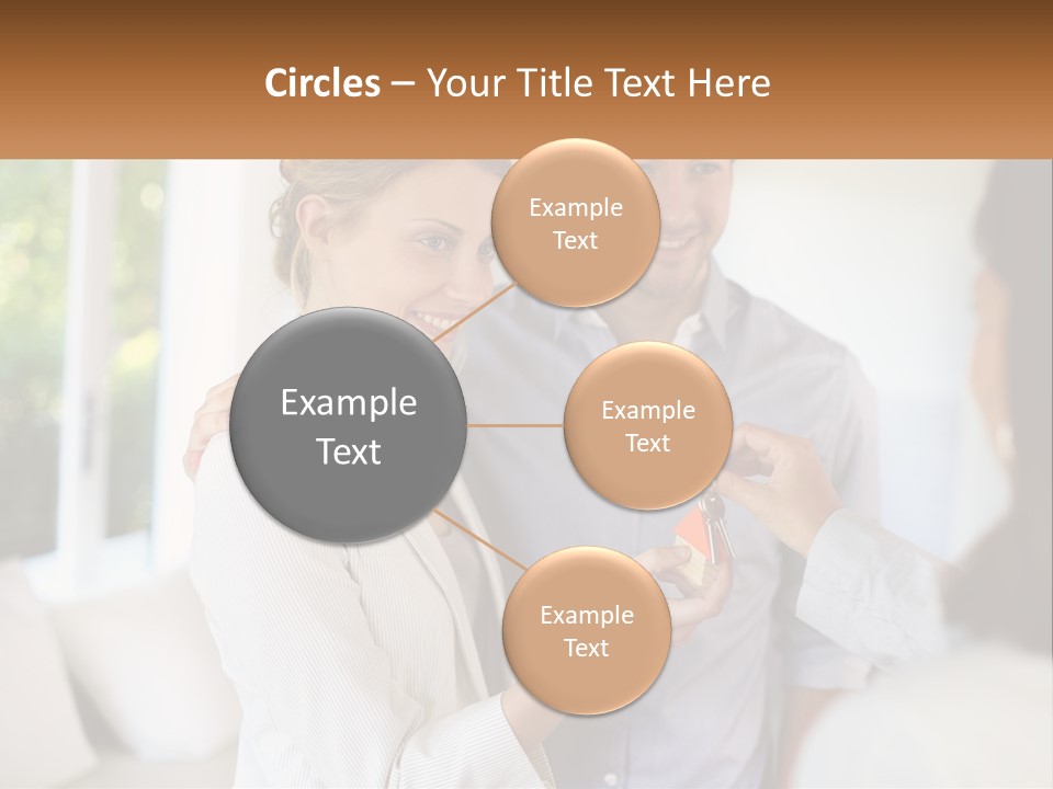 Handing Over House Keys PowerPoint Template