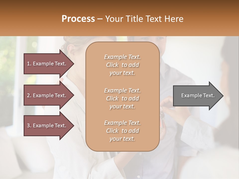 Handing Over House Keys PowerPoint Template