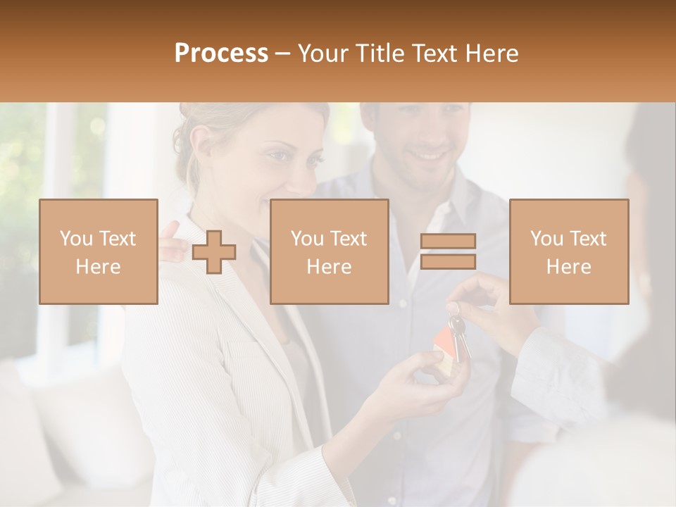 Handing Over House Keys PowerPoint Template