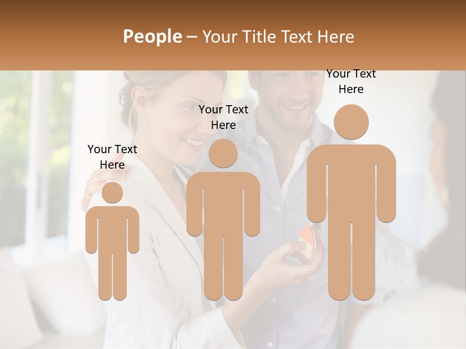 Handing Over House Keys PowerPoint Template