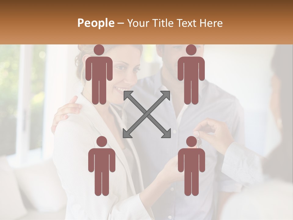 Handing Over House Keys PowerPoint Template