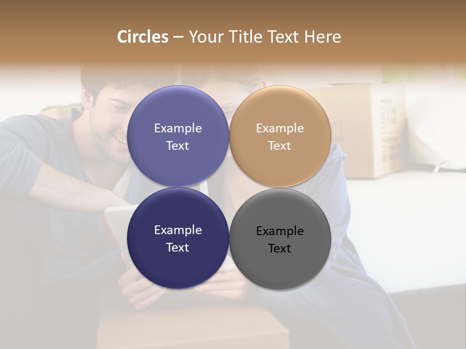 Product Overview On The Tablet PowerPoint Template
