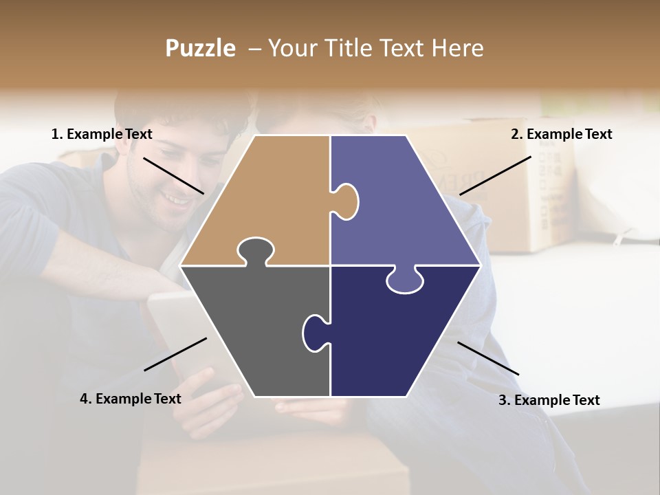 Product Overview On The Tablet PowerPoint Template