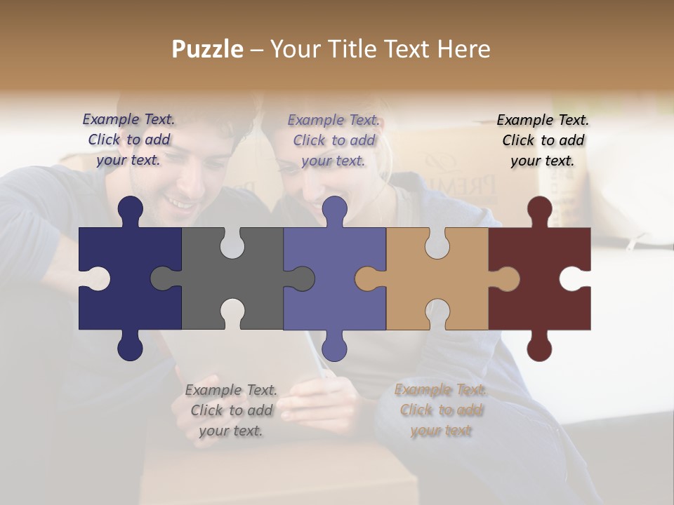 Product Overview On The Tablet PowerPoint Template
