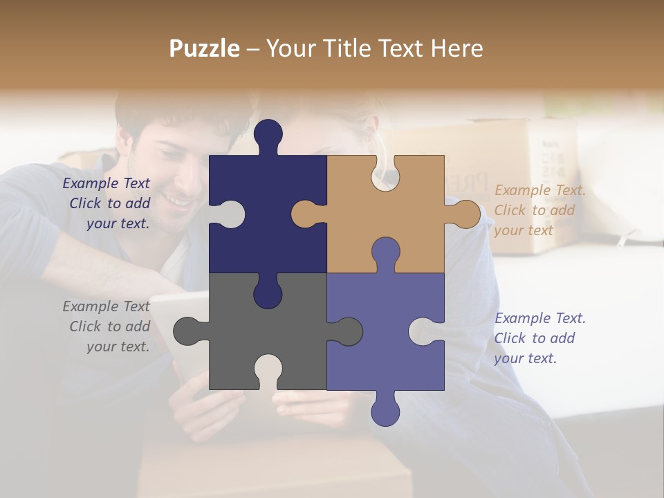 Product Overview On The Tablet PowerPoint Template