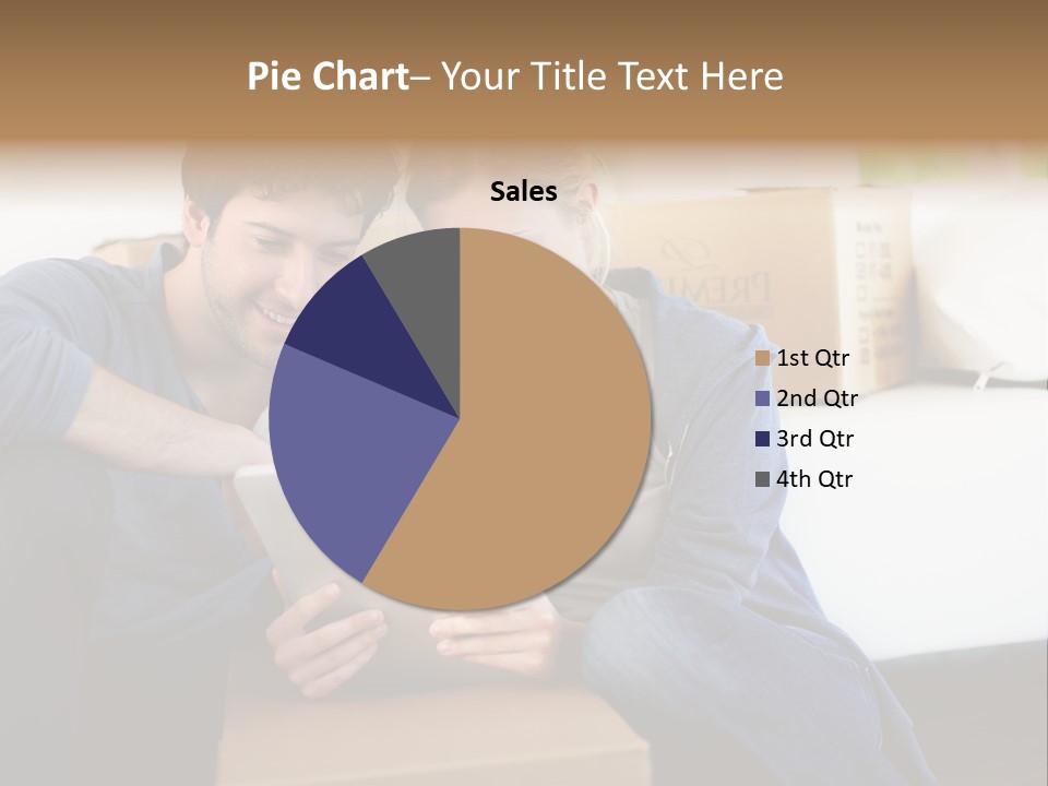 Product Overview On The Tablet PowerPoint Template