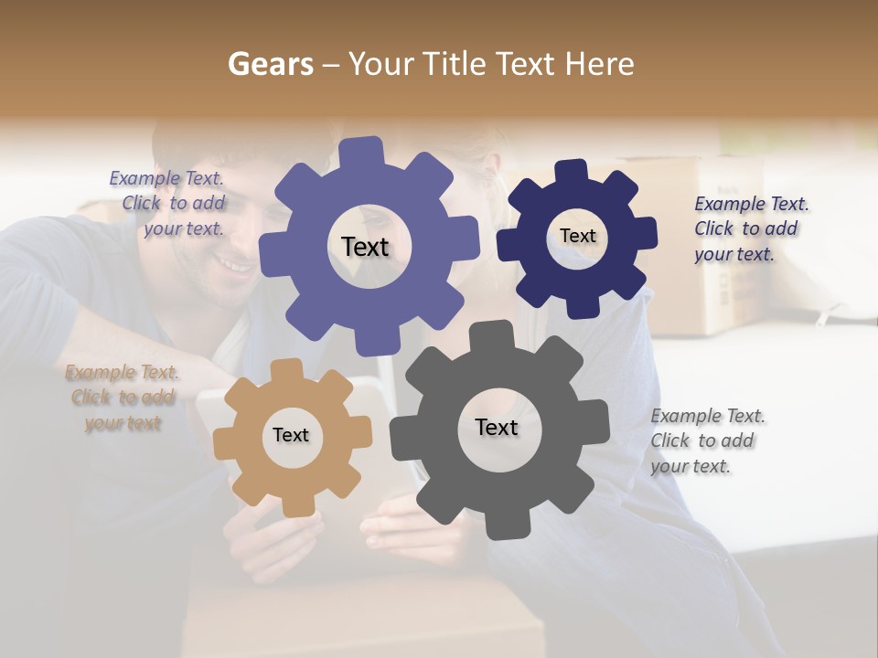 Product Overview On The Tablet PowerPoint Template