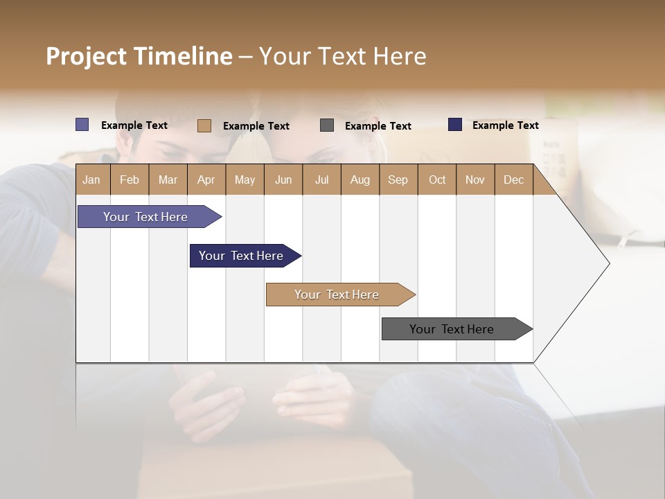 Product Overview On The Tablet PowerPoint Template