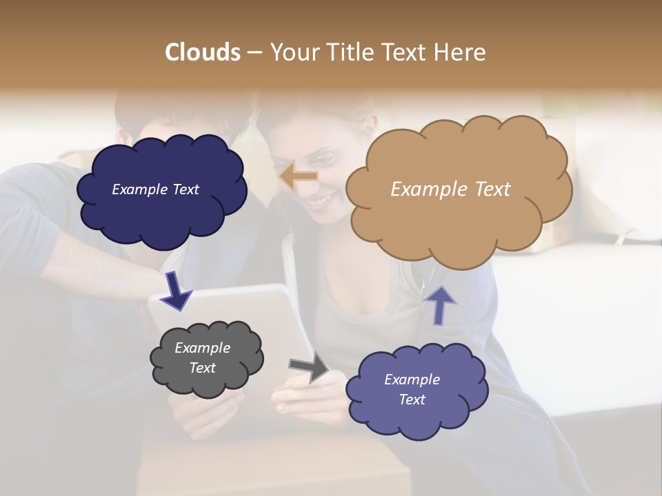 Product Overview On The Tablet PowerPoint Template