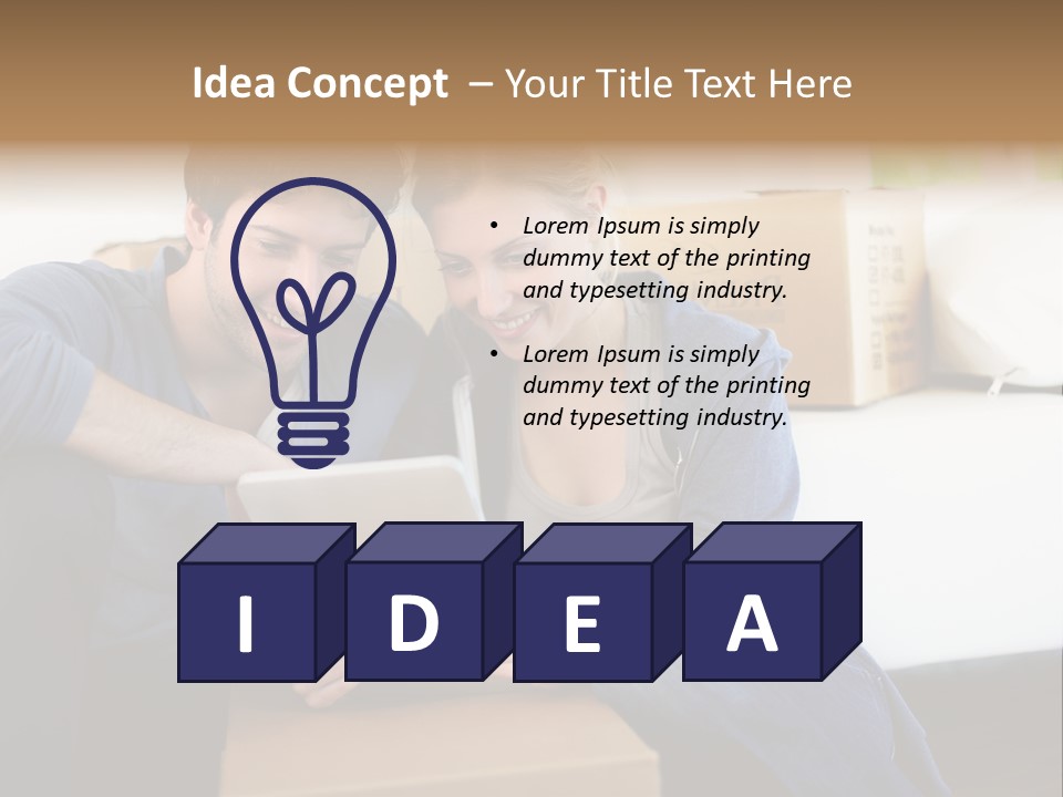 Product Overview On The Tablet PowerPoint Template