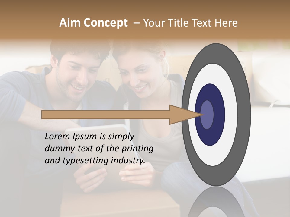 Product Overview On The Tablet PowerPoint Template