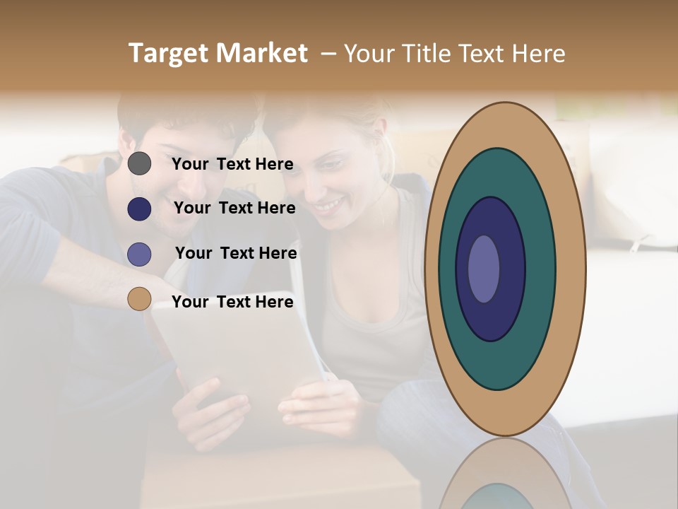 Product Overview On The Tablet PowerPoint Template