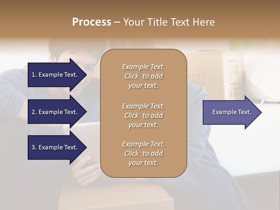 Product Overview On The Tablet PowerPoint Template