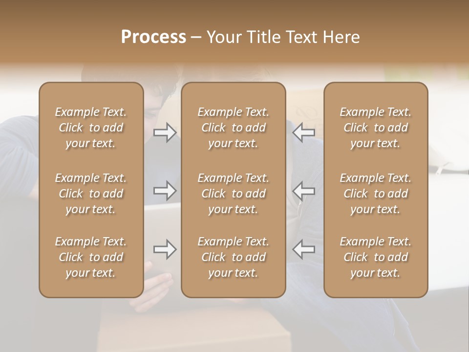 Product Overview On The Tablet PowerPoint Template