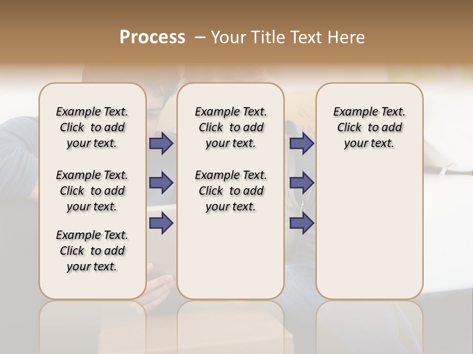 Product Overview On The Tablet PowerPoint Template