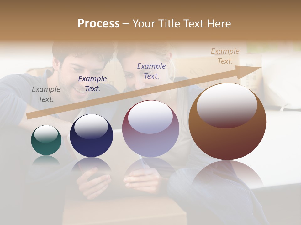 Product Overview On The Tablet PowerPoint Template