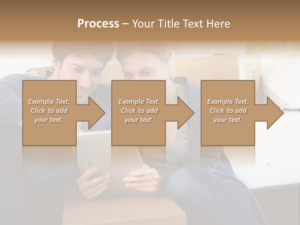 Product Overview On The Tablet PowerPoint Template