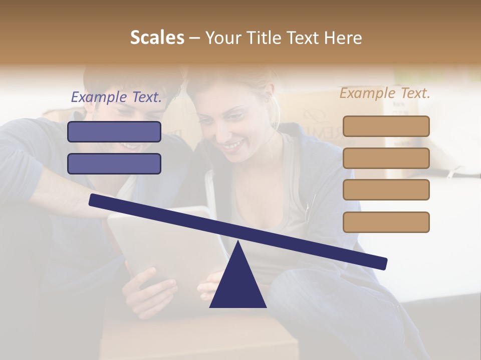 Product Overview On The Tablet PowerPoint Template