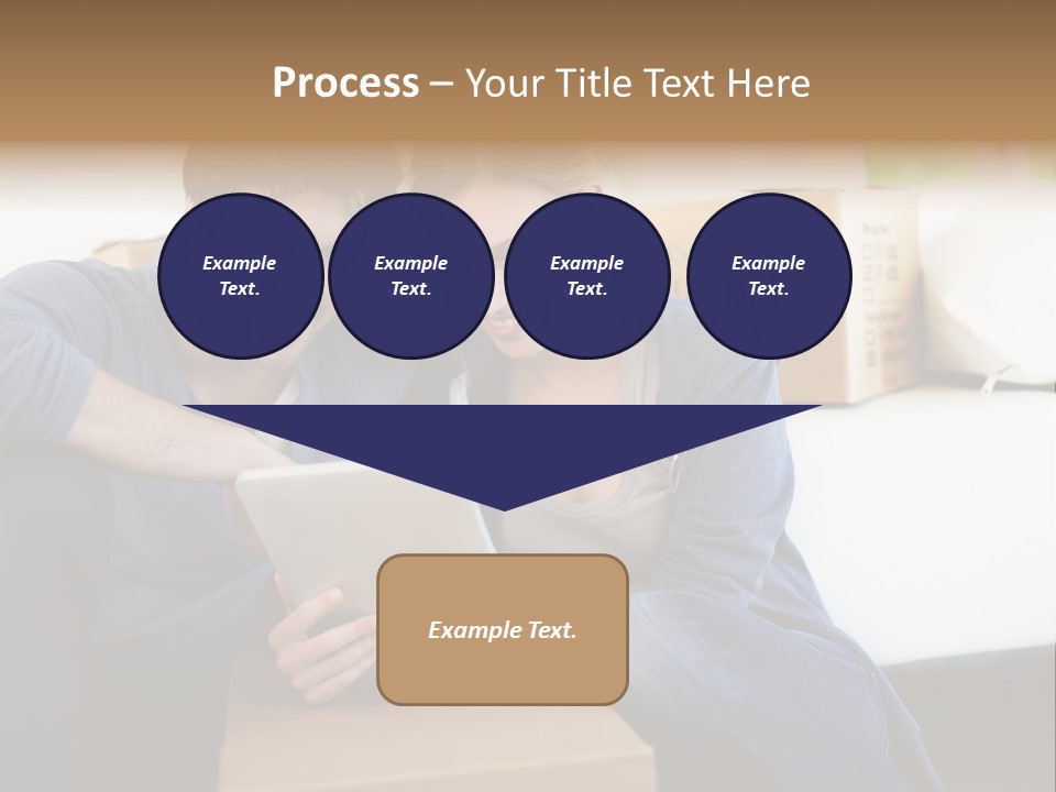 Product Overview On The Tablet PowerPoint Template