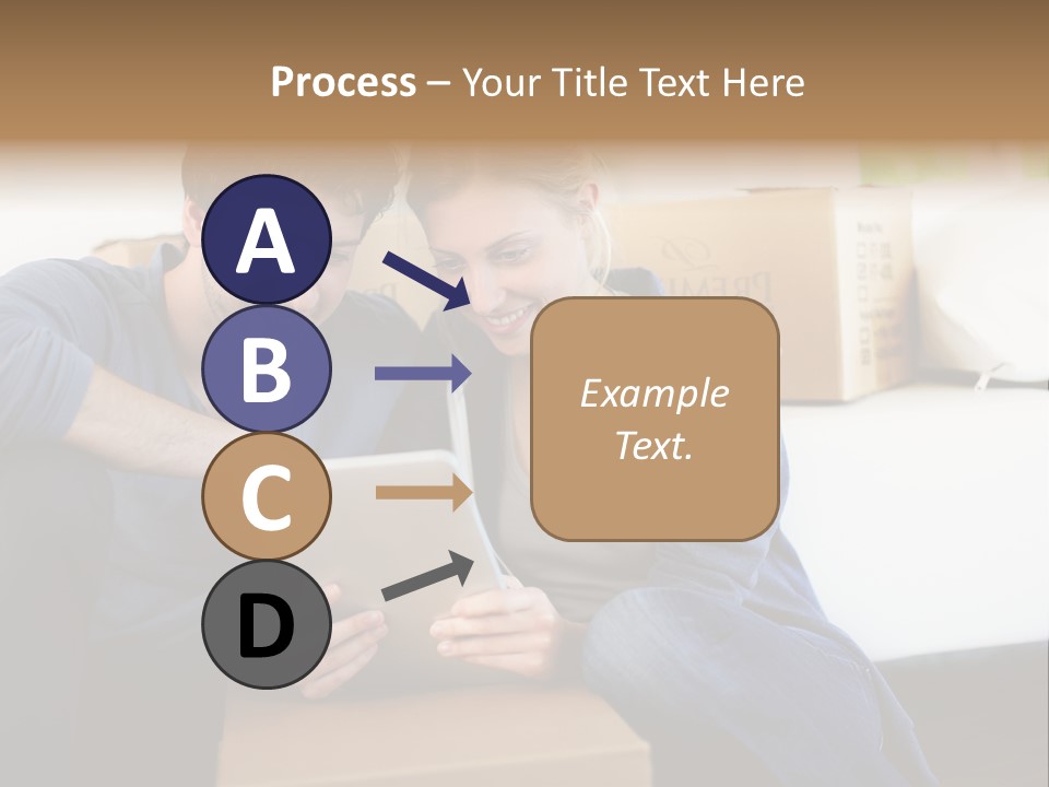 Product Overview On The Tablet PowerPoint Template