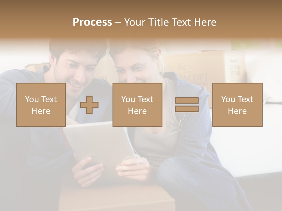 Product Overview On The Tablet PowerPoint Template