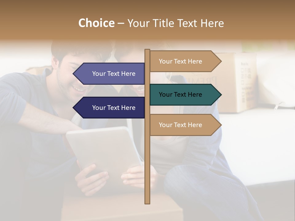 Product Overview On The Tablet PowerPoint Template