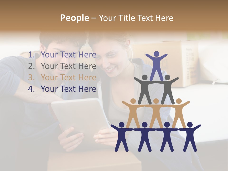 Product Overview On The Tablet PowerPoint Template