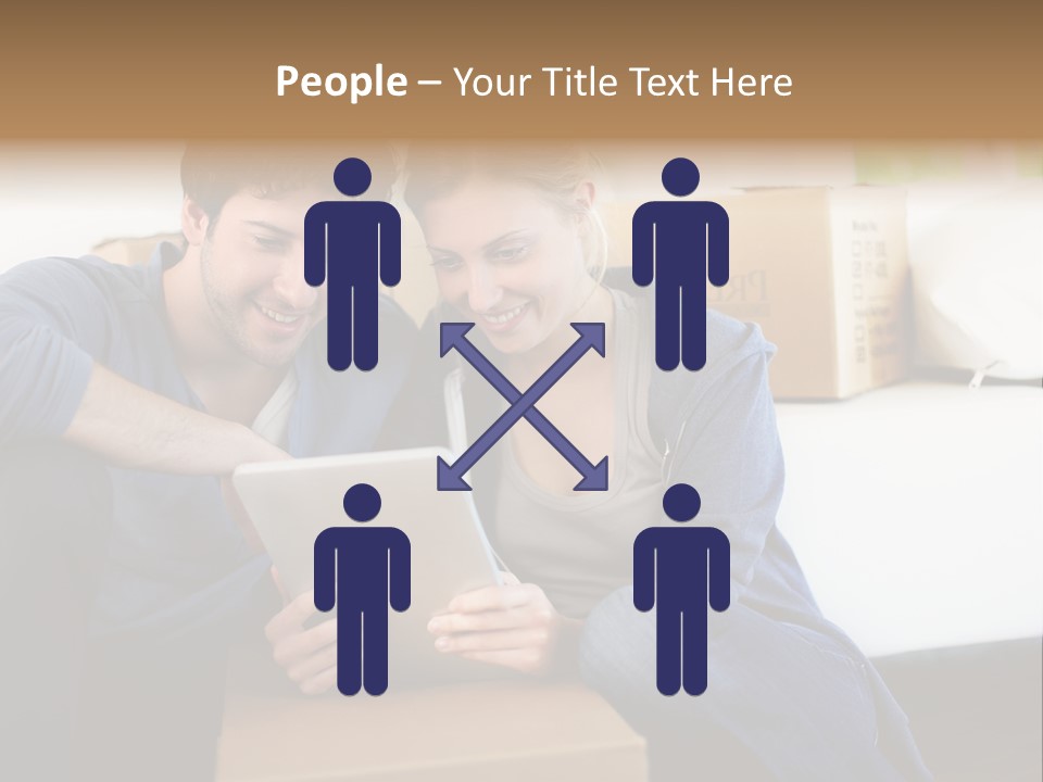 Product Overview On The Tablet PowerPoint Template