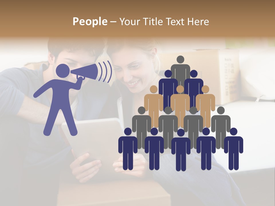 Product Overview On The Tablet PowerPoint Template
