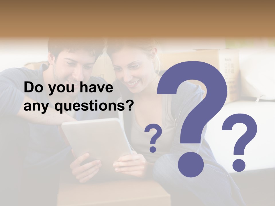 Product Overview On The Tablet PowerPoint Template