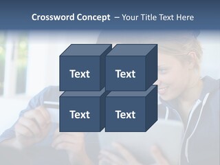 Payment For Purchases On The Tablet PowerPoint Template