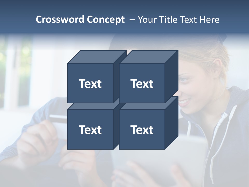 Payment For Purchases On The Tablet PowerPoint Template