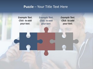 Payment For Purchases On The Tablet PowerPoint Template