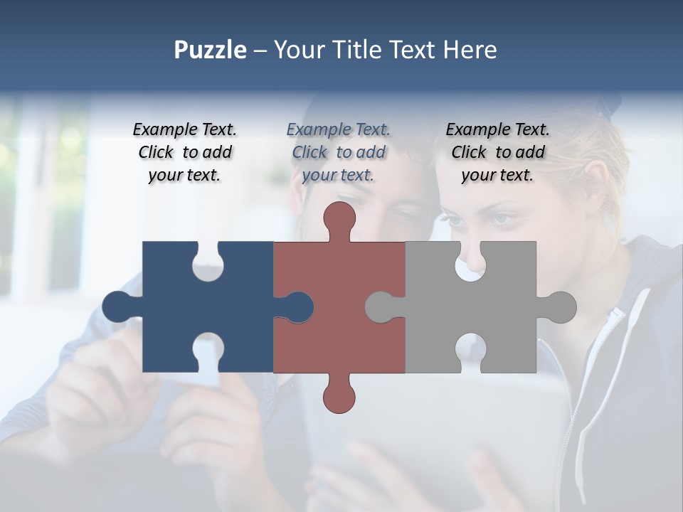 Payment For Purchases On The Tablet PowerPoint Template
