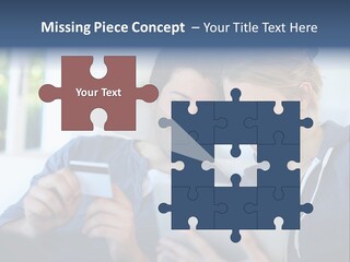 Payment For Purchases On The Tablet PowerPoint Template