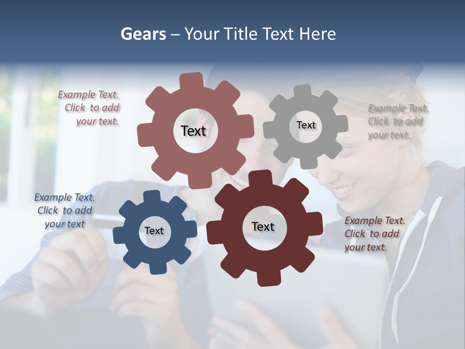 Payment For Purchases On The Tablet PowerPoint Template