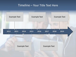 Payment For Purchases On The Tablet PowerPoint Template