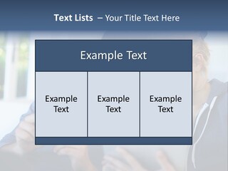 Payment For Purchases On The Tablet PowerPoint Template
