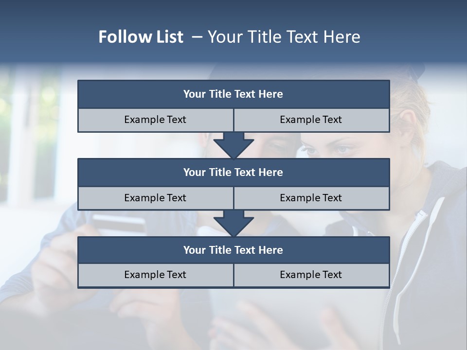 Payment For Purchases On The Tablet PowerPoint Template