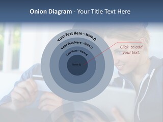 Payment For Purchases On The Tablet PowerPoint Template