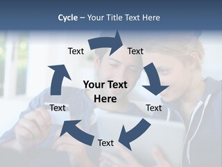 Payment For Purchases On The Tablet PowerPoint Template