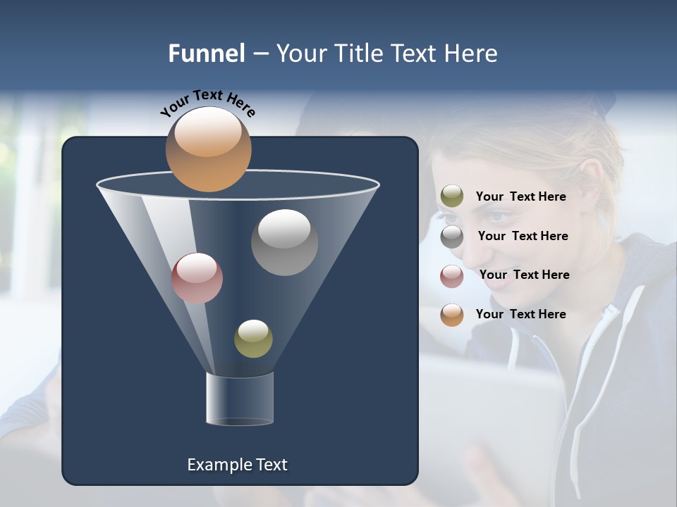 Payment For Purchases On The Tablet PowerPoint Template
