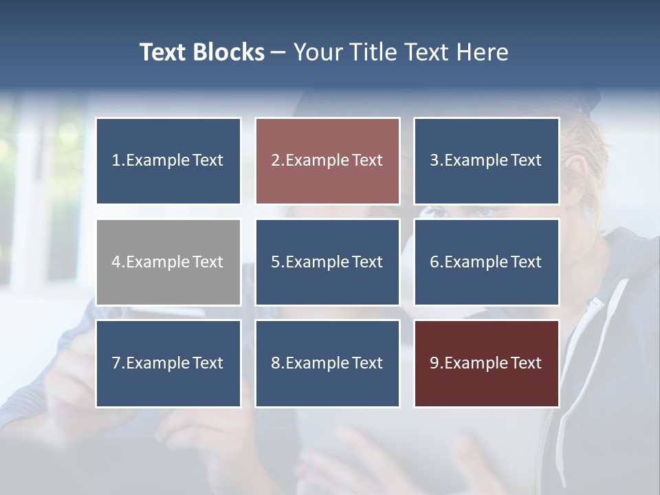 Payment For Purchases On The Tablet PowerPoint Template