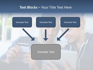 Payment For Purchases On The Tablet PowerPoint Template