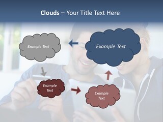 Payment For Purchases On The Tablet PowerPoint Template